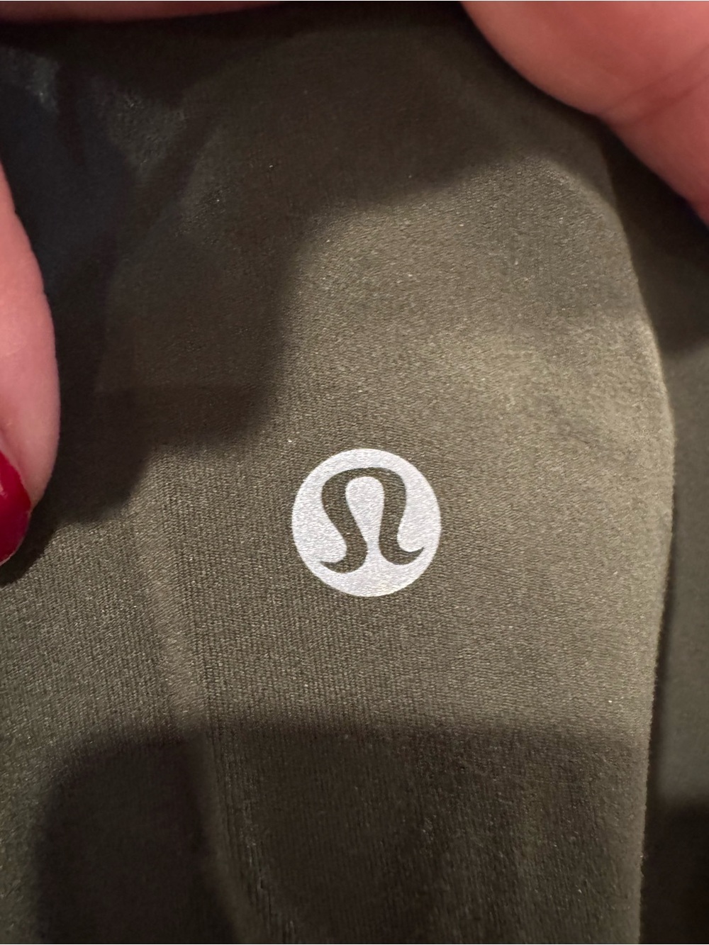 EUC lululemon athletica Scoop Neck Tank Top - Dark Olive - Picture 5 of 6